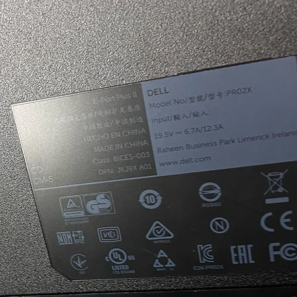Dell docking station